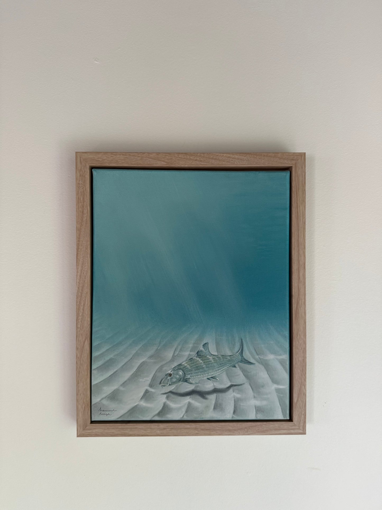 "Gray Ghost" Bonefish Print